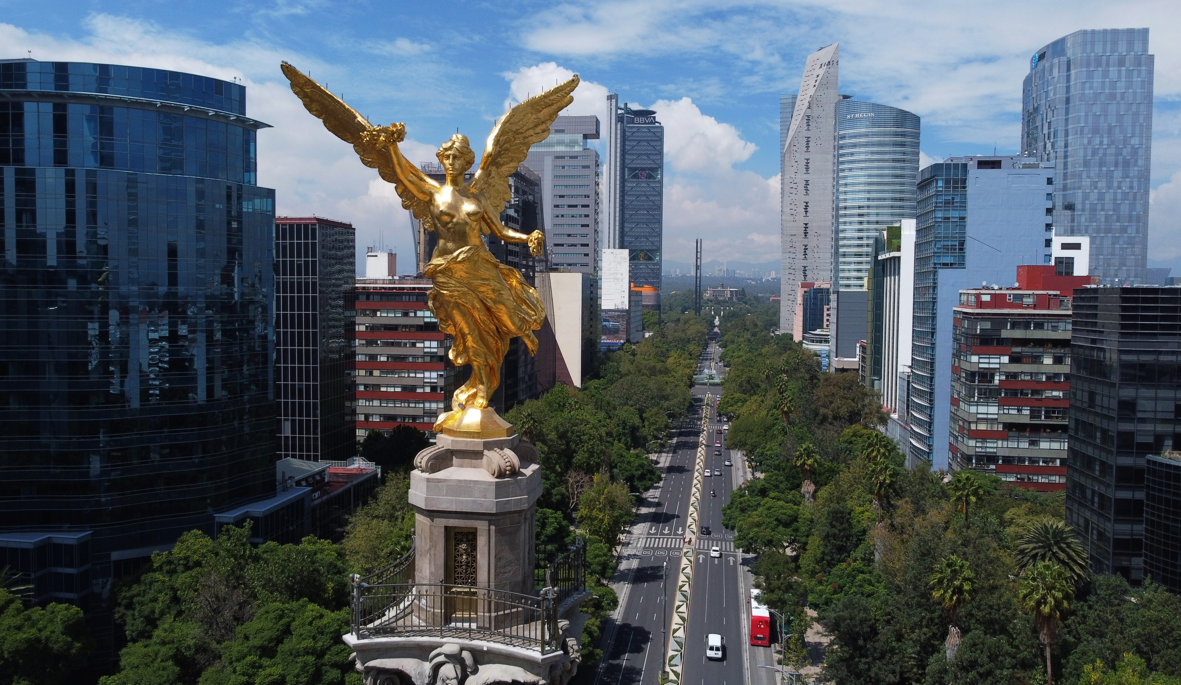 Ángel de la Independencia en Ciudad de México